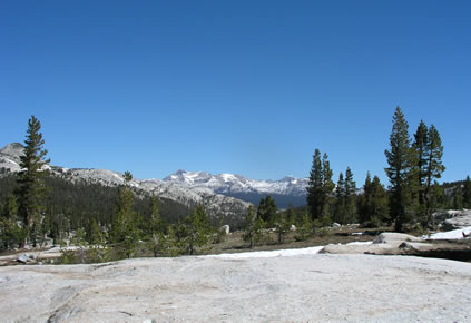 campsite view