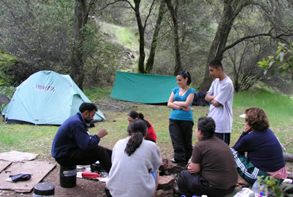 camp scene